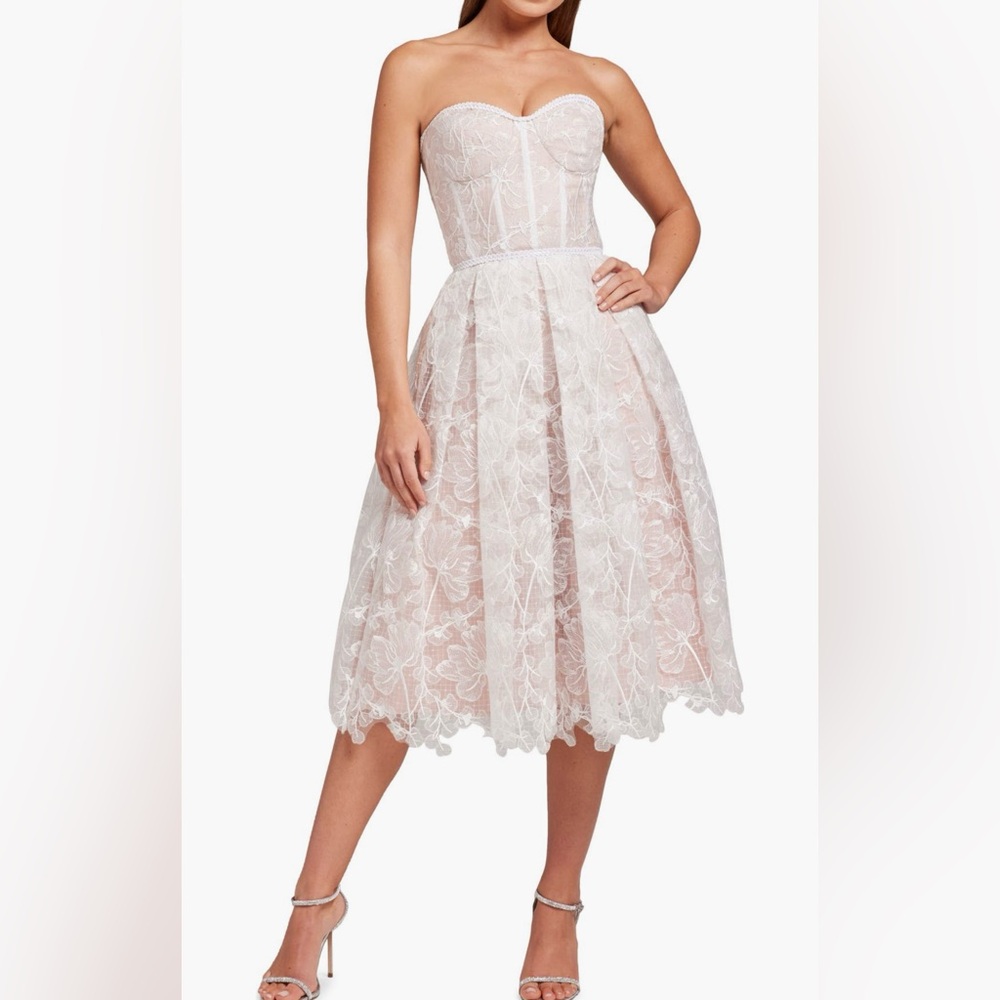 Nadine Merabi Olivia White Dress - M